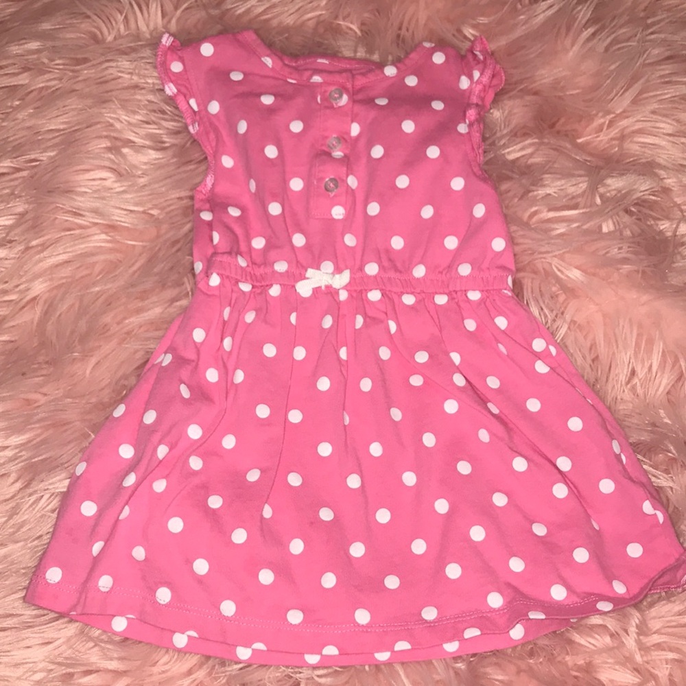 Carter’s Pink Polka Dot Dress
